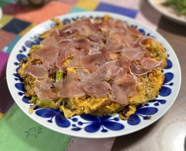 バスク風オムレツ