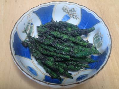 いんげんのごまあえ