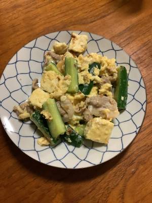 きゅうりチャンプルー