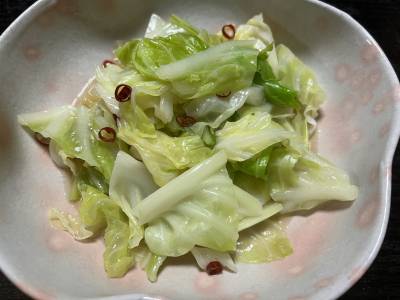 キャベツの南蛮酢