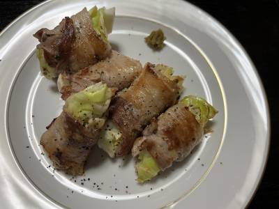 焦がしキャベツ豚ロール
