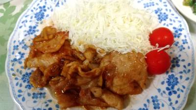 ダブルしょうがのしょうが焼き