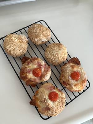 ベーコンチーズスコーン