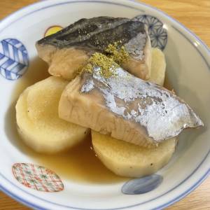 さわらと長芋の煮物