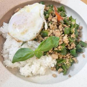 簡単ガパオライス