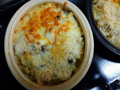 チキンマカロニグラタン