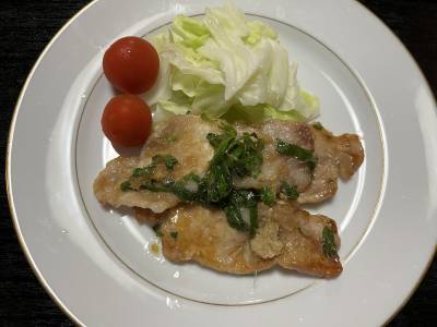 豚のしょうが焼き