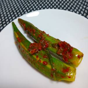 オクラキムチ