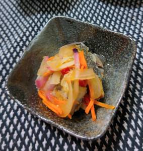 あじの南蛮漬け