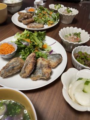 さばの竜田揚げ