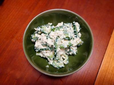 ゴーヤーの白あえ