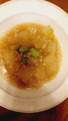 とうがんのえびあんかけ