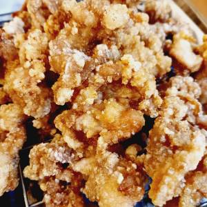 豚こまの竜田揚げ