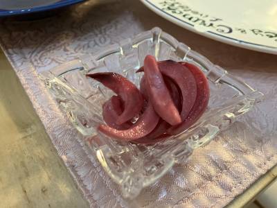 紫たまねぎのピクルス