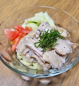 煮こごりサラダ