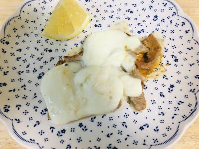 チーズポークソテー