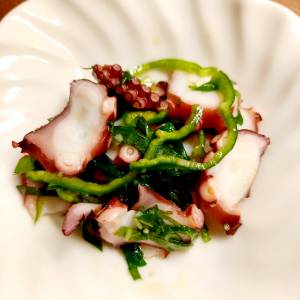 たこの青じそマリネ