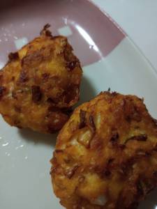 キャベツと豆腐のフワフワ揚げ