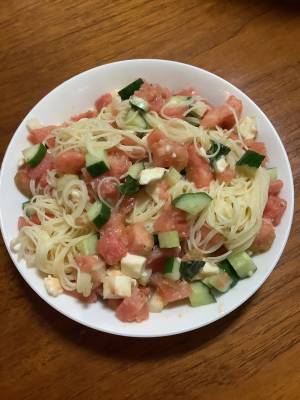 シャリシャリパスタ