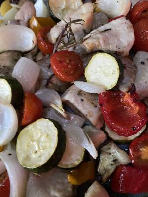 オーブンでバーベキュー