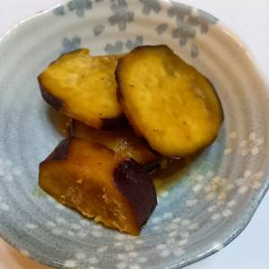 さつまいもの甘辛煮