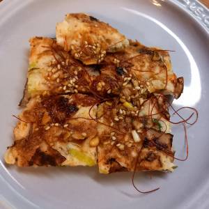 山芋のふわふわチヂミ