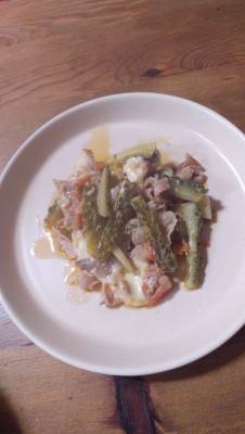 ゴーヤーのチーズ焼き