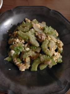 ゴーヤーのツナ炒め