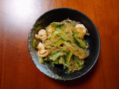 ゴーヤーの中国風サラダ