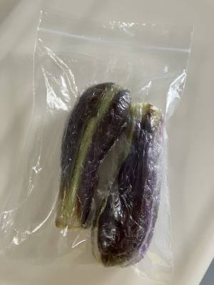 冷凍なす