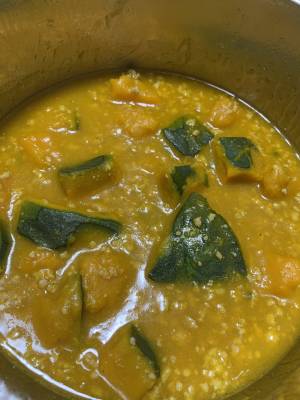 かぼちゃのそぼろ煮