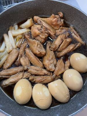 手羽元の黒酢煮