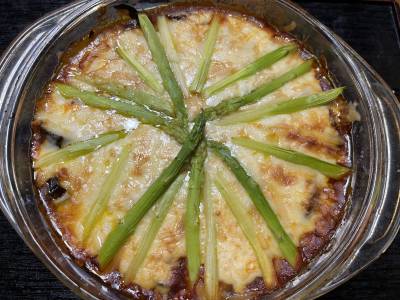 なすのチーズ焼き