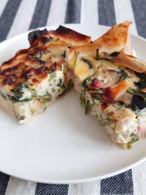 ほうれんそうのキッシュ