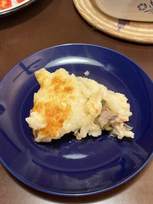 秋さけとじゃがいものグラタン