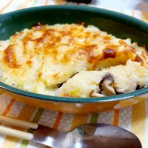 秋さけとじゃがいものグラタン