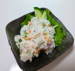 長芋のあっさりポテトサラダ