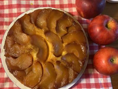 紅玉のタルトタタン風