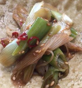 南蛮風ねぎごま