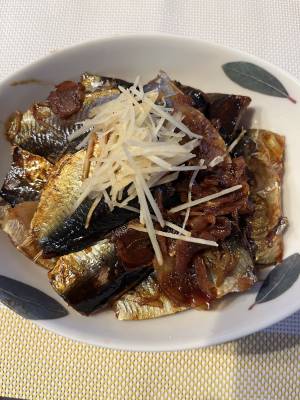 いわしのしょうが煮