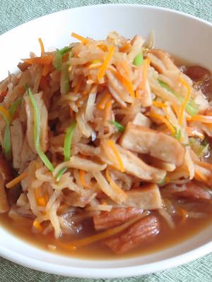 切り干し大根の煮物