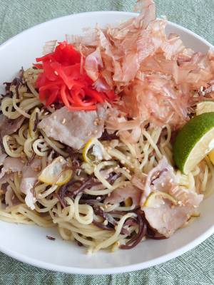 塩かぼす焼きそば