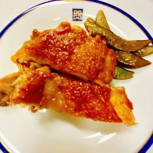 鶏の照り焼き 黒酢風味