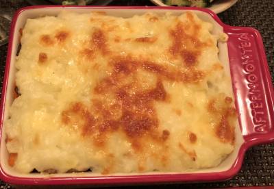 秋さけとじゃがいものグラタン