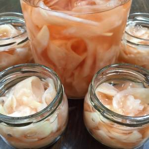 新しょうがの甘酢漬け