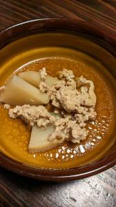 かぶのそぼろ煮