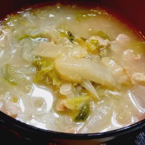 白菜とかにのトロトロ煮込み