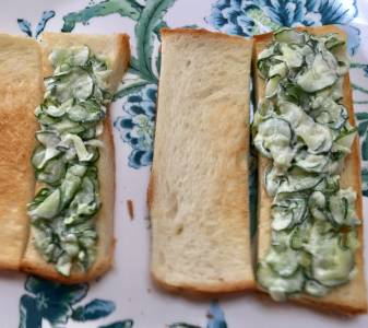 きゅうりのサンド