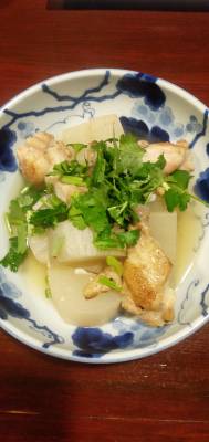 大根と手羽元のエスニック煮込み