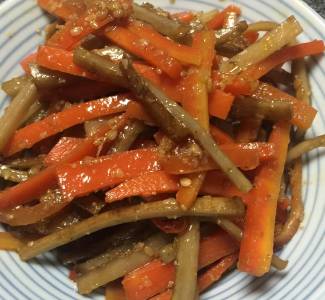 ごぼうのきんぴら